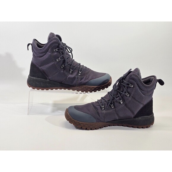 COLUMBIA Men's 13 Fairbanks Omni-Heat Boot Ski Snow Waterproof Hiking Shoes EUC - Picture 2 of 7